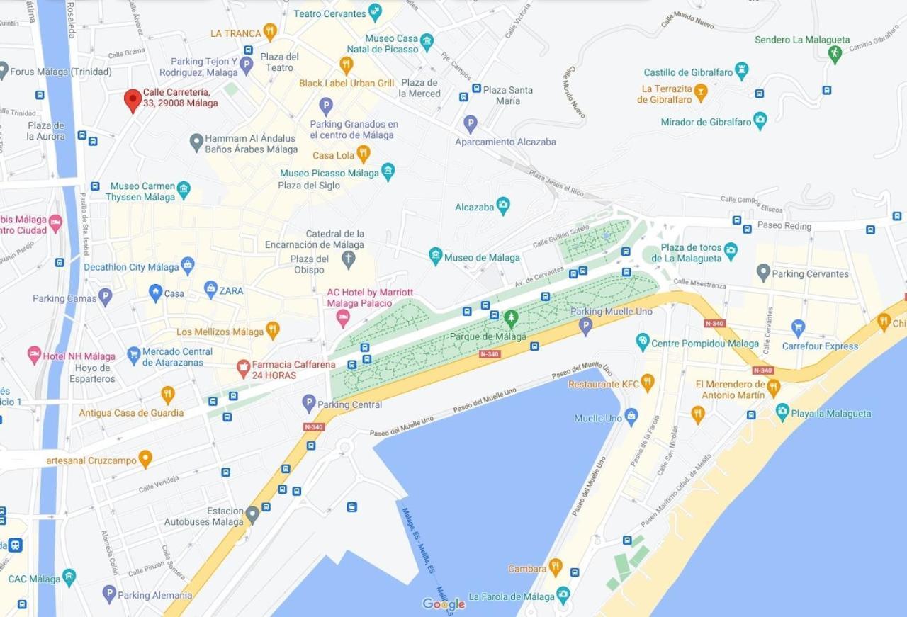 Marinac33 Precioso Apartamento Con Piscina En El Centro De Malaga Διαμέρισμα Εξωτερικό φωτογραφία
